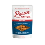 Pecan Nation Natural pecans 4 oz pouch bag