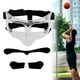 thumbnail image 1 of Máscara de baloncesto DYNWAVEMX máscara protectora para la nariz hombres y mujeres negra transparente, 1 of 8