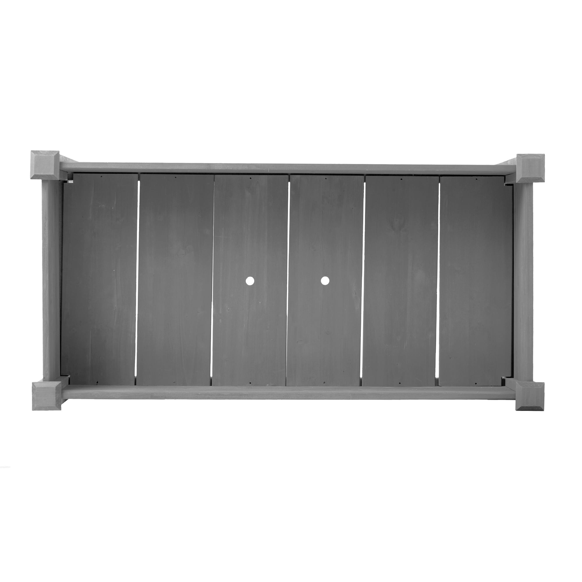 Jopath Grey Raised Garden Bed with Legs, Elevated Wooden Planter Box for Outdoor Plants Flowers Fruits Vegetable Herb Growing(48"x24"x30")