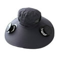thumbnail image 4 of Sombrero De Pescador Solar Sombrero con ventilador y carga solar USB para hombre, con malla resistente al viento y al sol JASKFLY, 4 of 9