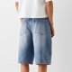 thumbnail image 4 of Ceisia Men's Spring Summer Casual Shorts - Fashion Gift Pocket Button Zipper Elastic Waist Breathable Shorts, 4 of 7