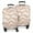 Pink Gold Wave, variant on Pink Gold Marble Pattern Luggage Cover Fashion Suitcase Cover Baggage Covers Fit 25-28 Inch Luggage (Go Travel)