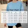 thumbnail image 2 of tarylea Girls Oversized T Shirts Drop Shoulder Short Sleeve Shirts Round Neck Loose Fitted Summer Tees Top, 2 of 7