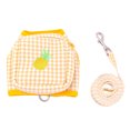thumbnail image 2 of Meidiya Small Dog Harness Leash Set with Bags,Cute Plaid Friut No Pull Dog Harnesses for Small Dogs Cats Soft Breathable Mesh Puppy Dog Vest Harness, 2 of 8