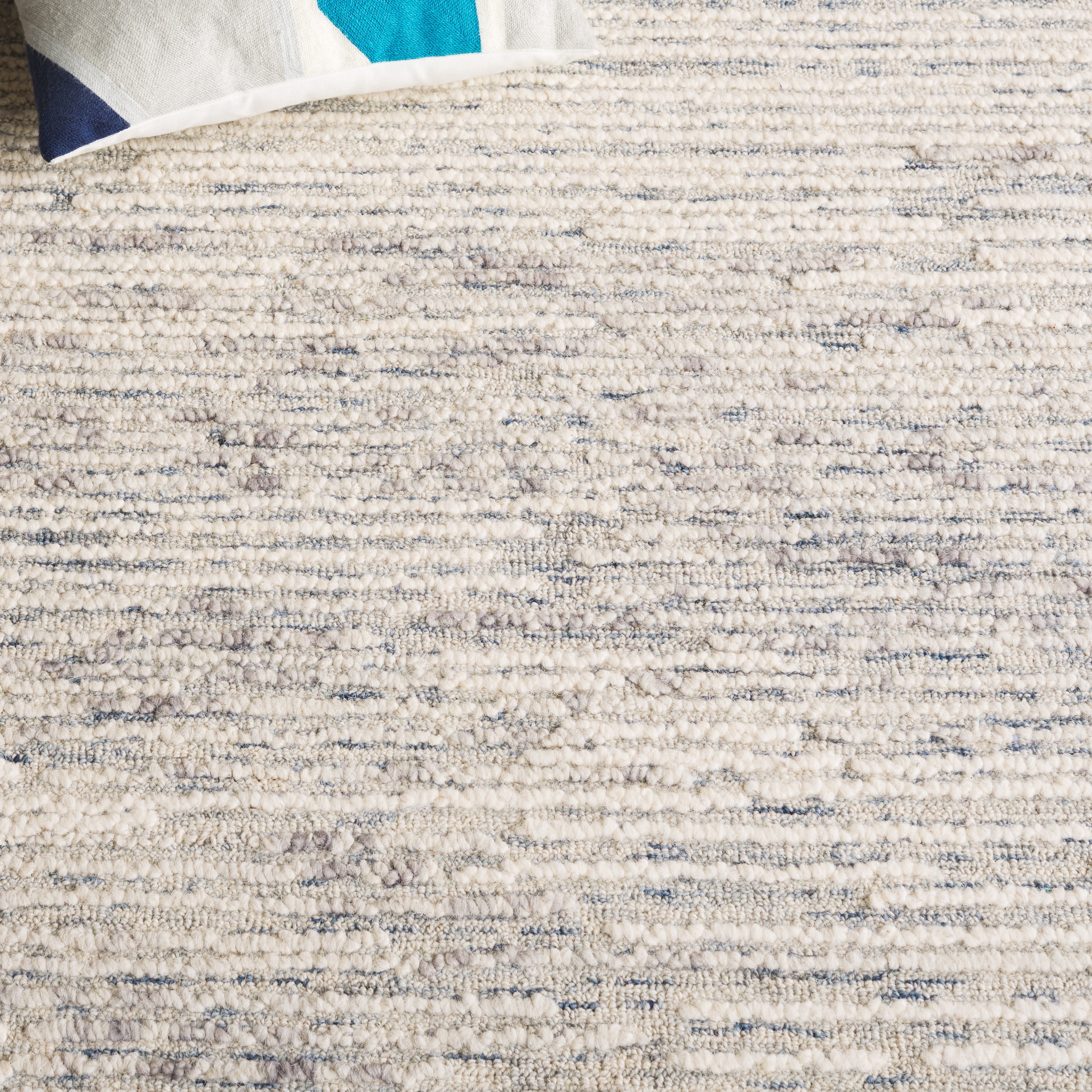SAFAVIEH Abstract Manuel Striped Area Rug, Blue/Ivory, 5' x 8'