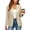 Beige, variant on longantii Blazers for Women Casual Oversized Open Front Long Sleeve Jackets Work Office Business Suit Blazer 2026