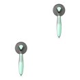 thumbnail image 2 of paramount Shedding Comb Removal Self-cleaning One-key Cleaning Tools Slicker Brush Undercoat Plastic Portable Pets Gadgets Green 2Set, 2 of 6