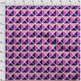 thumbnail image 4 of oneOone Cotton Poplin Violet Fabric Geometric Sewing Craft Projects Fabric Prints By Yard 42 Inch Wide, 4 of 4
