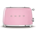 thumbnail image 1 of Smeg TSF01PKUS | 2 Slice Toaster - Pink, 1 of 3