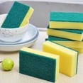 thumbnail image 2 of 5 piezas Esponja de limpieza de cocina Cepillos de limpieza multifuncionales Esponja Almohadillas para fregar Cepillos de esponja para lavar platos para baño de cocina, 2 of 6