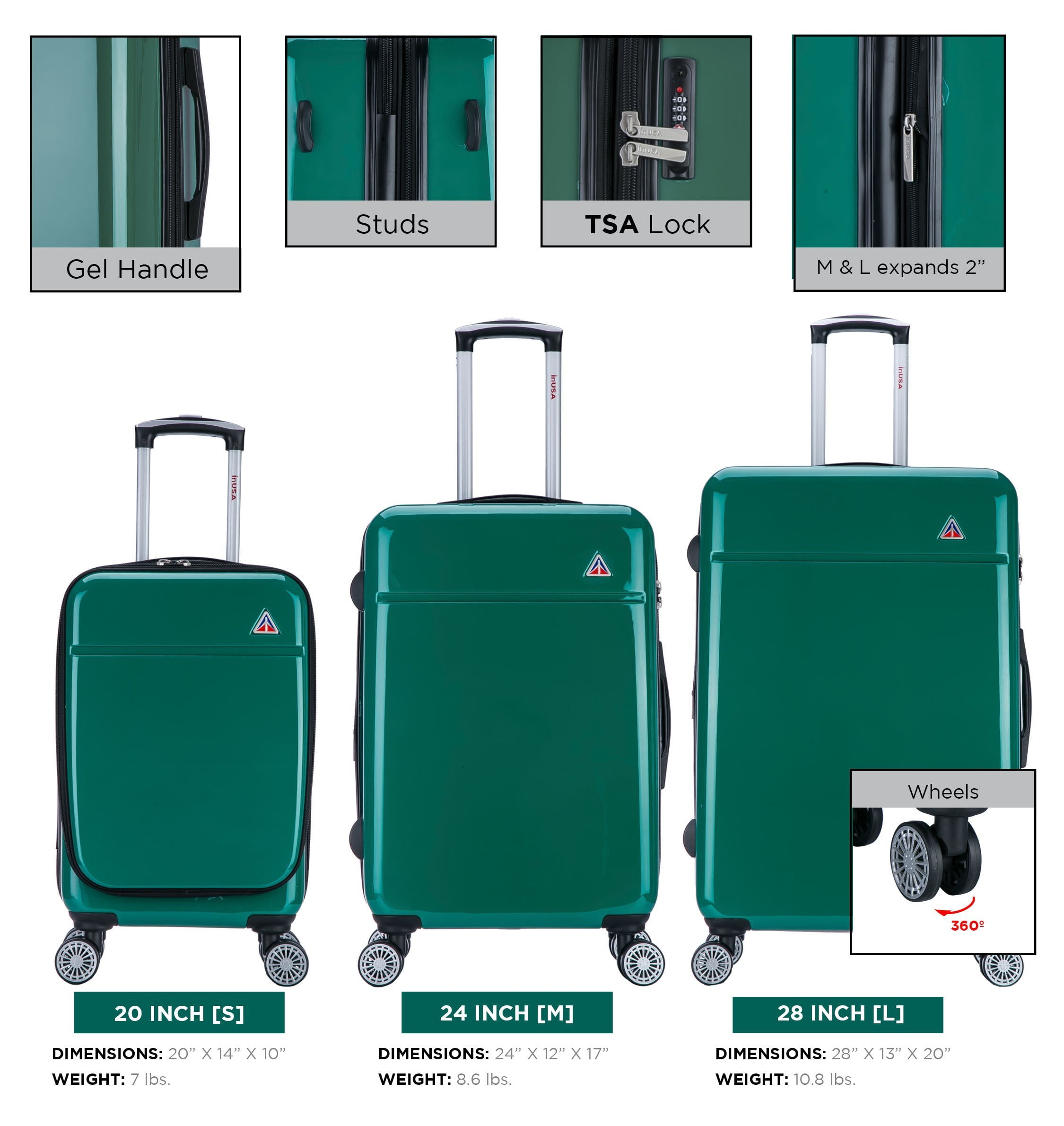 24 luggage dimension