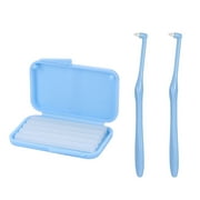 Orthodontic Toothbrush Soft Bristle Wax Oral Hygiene Teeth Whitening Kit