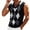 Black, variant on BaoFuBaoMei V Neck Sweater Vest for Men Big and Tall Knitted Ribbed Trim Sleeveless Sweater Argyle Color Block Fall Tops