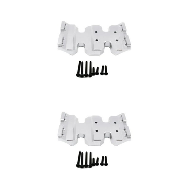 Dalazy Améliorer et Renforcer ECX 1/12 RGT 136100 Support de Boîte de Vitesses et 100 Argent 2Set
