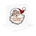 thumbnail image 5 of 3drose, Merry Christmas to a Wonderful Step Dad- Funny Laughing Santa Design, 12 Greeting Cards with Envelopes, 5 of 7