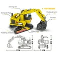 thumbnail image 5 of Engineering Truck Series Building Blocks MOC City Construction Crane Bulldozer Kid Car Bricks Set Children DIY Toys for Boy Gift, 5 of 10