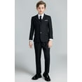 Boys Suit Set Formal Slim Fit Kids Tuxedo Suits for Wedding Teen