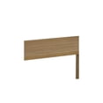 thumbnail image 2 of Darla 72"W Rectangular Walnut Oak Wood Sled Dining Table, 2 of 5