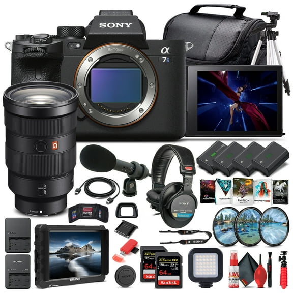 Sony Alpha a7S III Mirrorless Camera W/ Sony FE 24-70mm Lens - Pro Bundle(International Model)