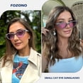 thumbnail image 2 of Anteojos de Sol Retro Vintage Fozono Cat Eye UV400 FZN7514 para Mujer, 2 of 5