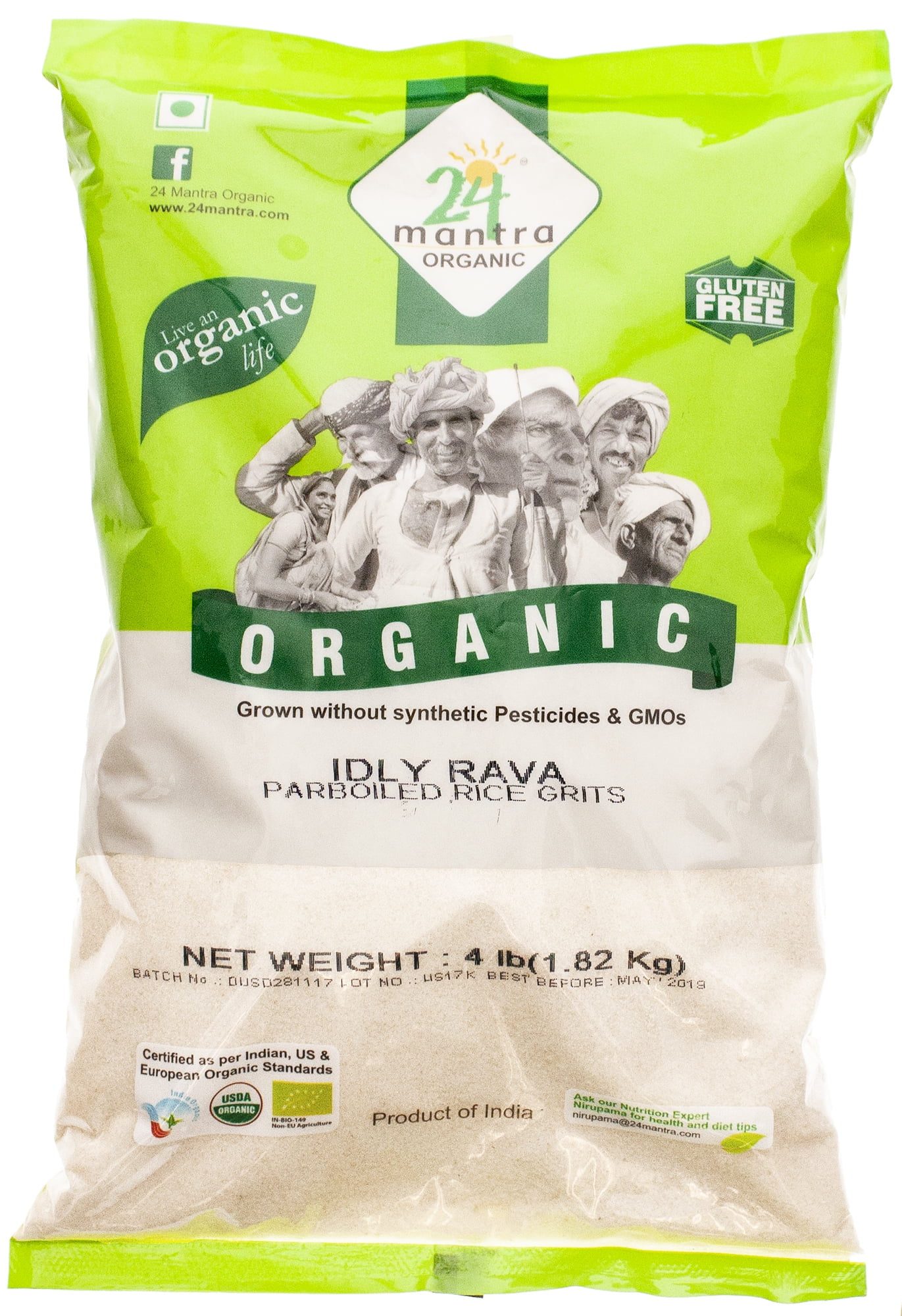 24 Mantra Organic Idly Rava