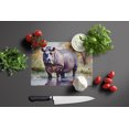 thumbnail image 3 of Hippopotamus Glass Cutting Board Large 12 in x 15 in, 3 of 5