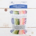thumbnail image 3 of ThreadArt Premium Egyptian Long Fiber Cotton Embroidery Floss Thread Kit in Spring Flower Colors - Six Strand Set for Hand Embroidery, Friendship Bracelets, Cross stitch and Crafts, 3 of 9