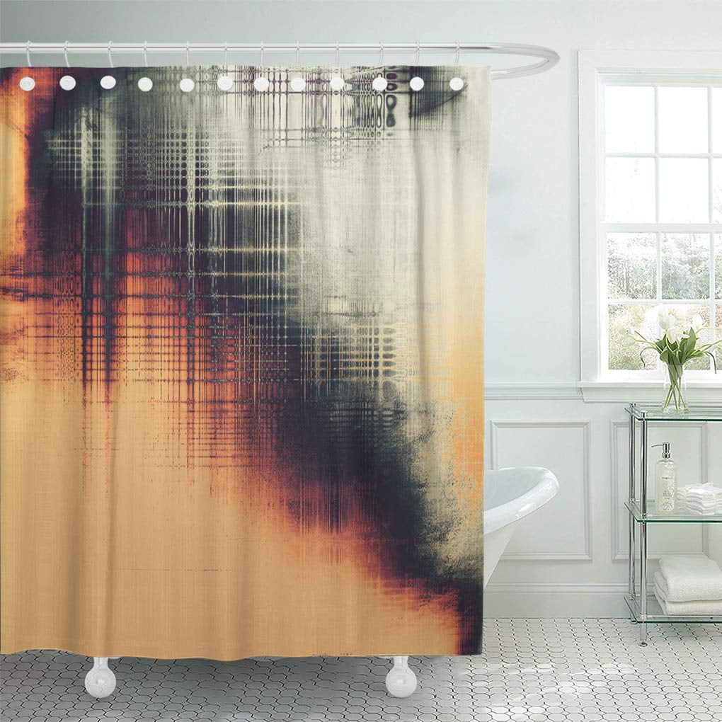 Yusdecor Abstract Antique Vintage Background Patterns Aged Ancient Bathroom Decor Bath Shower Curtain 60x72 Inch Walmart Canada