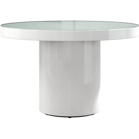 Modloft Berkeley Dining Table Black Glass On Cathedral Oak 63 Modloft Berkeley Dining Table Black Glass On Cathedral Oak 63 Inch