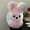 E, variant on 12"Easter Fluffy Bunny Basket - Soft Plush Basket Hunting Egg Candy Reusable Tote Bags for Easter Spring Party Decorations Supplies