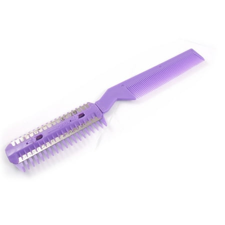 Unique Bargains Replaceable Razor  Dual End Hair Comb Trimmer Cutting