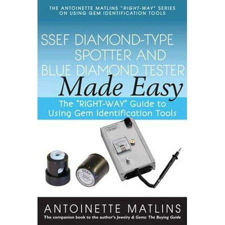 SSEF Diamond-Type Spotter and Blue Diamond Tester Made Easy - (Best Diamond Tester On The Market)