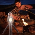 thumbnail image 3 of Advancent linterna portátil llavero potente brillo luz de trabajo recargable reparación al aire libre pesca mochilero negro Type3 NO3, 3 of 6