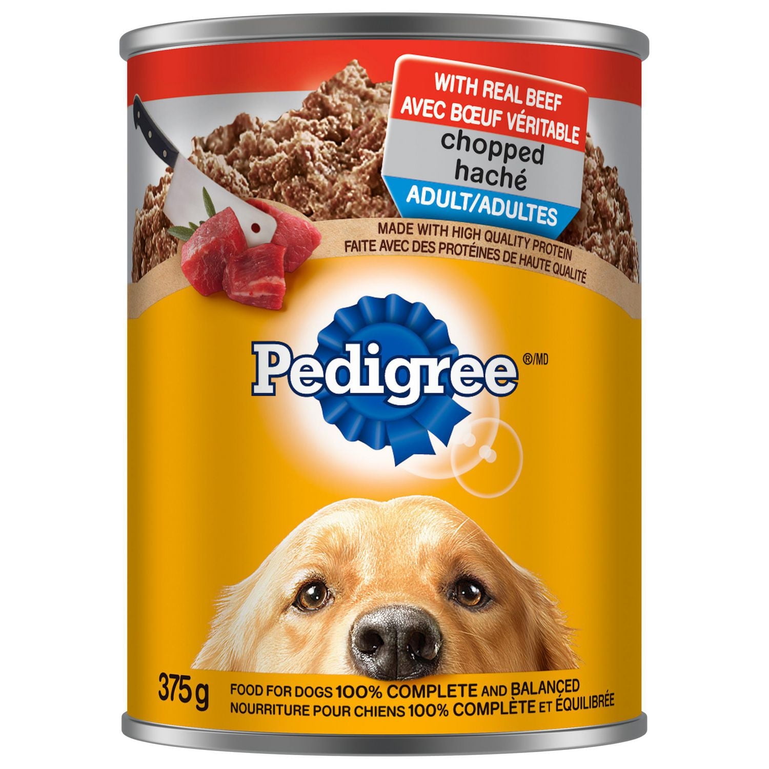 Pedigree Chopped Adult Wet Dog Food With Real Beef