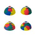 thumbnail image 1 of Pelota de silicona colorida que rebota, 5,5 x 3,5 cm, divertido juego interactivo para niños y adultos, para exteriores e interiores, juguete antiestrés, regalo de cumpleaños y Navidad., 1 of 5