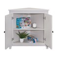 thumbnail image 3 of Wood Corner Cabinet in Sand Dollar - Built in the USA, 3 of 4