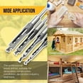 thumbnail image 1 of Awdenio Square Wood Chisel High-Speed Steel High Hardness Hole Opener Drill Bit, 1 of 9