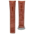 thumbnail image 2 of 19MM LEATHER WATCH STRAP BAND FOR TAG HEUER CARRERA TWIN TIME +  CLASP TAN WS TQ, 2 of 2