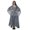 Light Gray, variant on Moomaya Women's Swimsuit Cover up Caftan Swimwear Sheer Turkish Kaftans Beach Long Dress