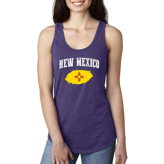 Normal is Boring - Women's Racerback Tank Top, up to Women Size 2XL - New Mexico