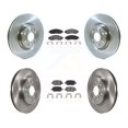 thumbnail image 1 of Transit Auto Front Rear Disc Brake Rotors and Semi-Metallic Pads Kit for Car Cadillac XT5 Buick Enclave XT6 K8S-102957, 1 of 11