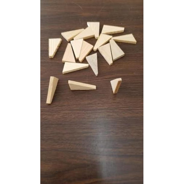 48Jumbo Canvas KeysStretcher Bar Corner Wedges, Pine Wood,