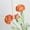 Orange Red, variant on 6 Pcs Ranunculus Artificial Flowers, 3 Heads Faux Silk Mini Ranunculus Bulk Fake Wedding Filler Flowers for DIY Cream Bouquets, Centerpieces, Bridal Shower Decorations & Arrangements