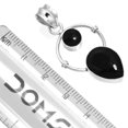 thumbnail image 2 of 925 Sterling Silver Pendant Natural Black Onyx Handmade Jewelry, 2 of 3