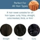 thumbnail image 4 of Toalla profesional de secado rápido para salón de secado de cabello de microfibra, paquete de 2, 4 of 5