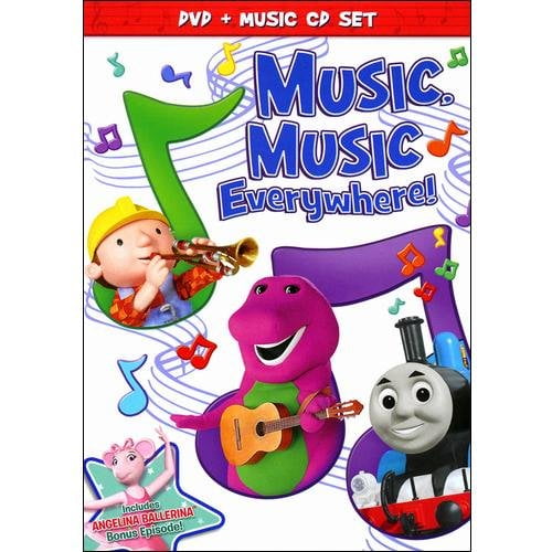 HIT Favorites Music, Music Everywhere! (With CD) (Full Frame)