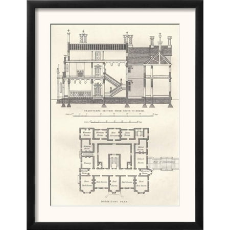 Tudor Manor House Henry Viii Framed Art Print Wall Art By Richard Brown 12x15 Walmart Com Walmart Com