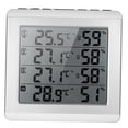 thumbnail image 3 of Higrómetro Lcd Digital Inalámbrico Para Interiores / Exteriores Higrómetro Medidor De Humed Tomshoo Medidor de temperatura y humedad, 3 of 7