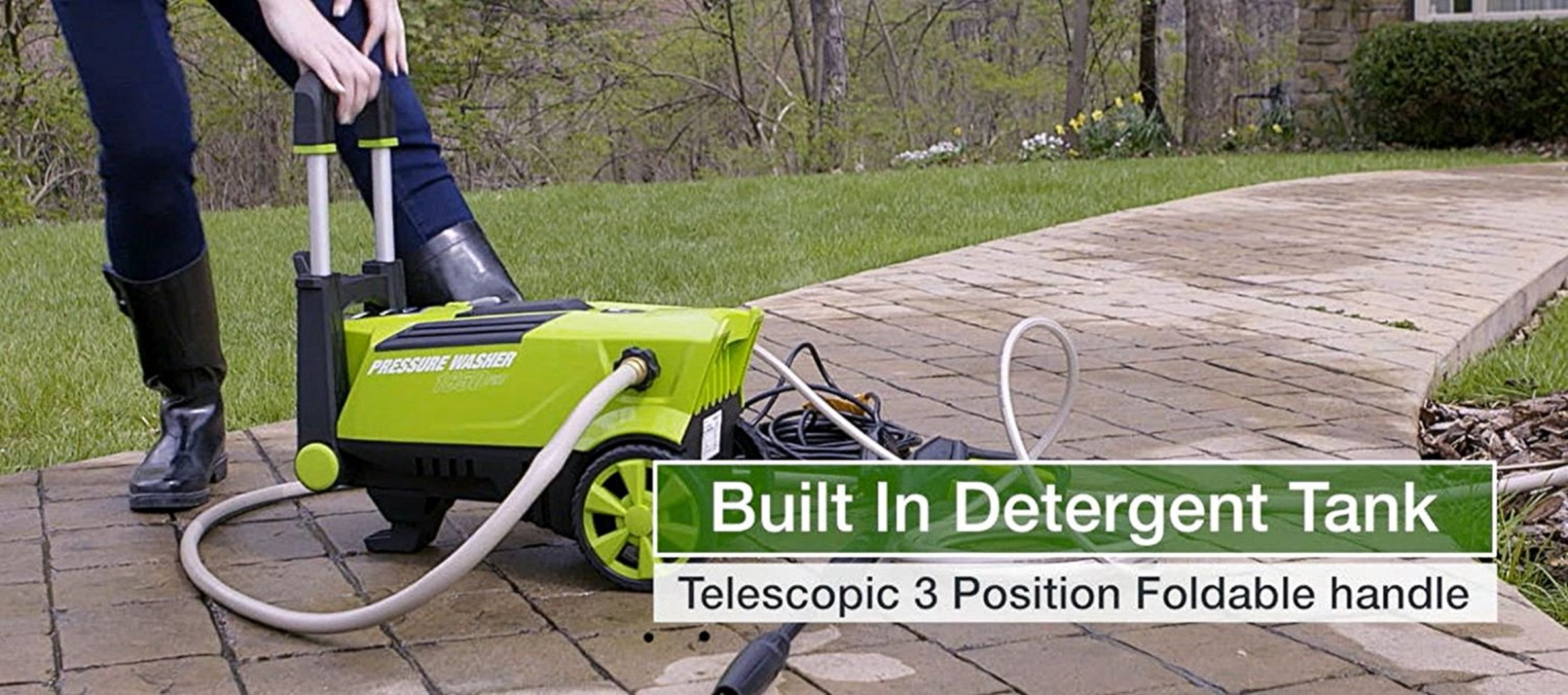 Earthwise PW16503 1650 PSI MAX Electric Pressure Washer