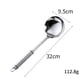 thumbnail image 2 of Juego de Utensilios de Cocina de Acero Inoxidable, Espátula Antirayaduras, Espumadera, Diseño Ergonómico y Ligero, No Reactivo, Accesorios de Cocina Versátiles, Seguros y Ecológicos., 2 of 2